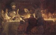 REMBRANDT Harmenszoon van Rijn The Conspiracy of Claudius Civilis oil painting on canvas